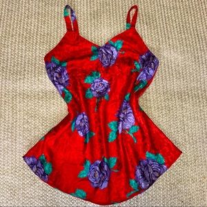 Vintage Satin Slip Dress by Kathryn Size L